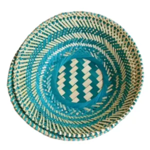 Blue Weave Tray