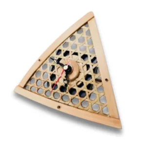 Triangle Shape Table Clock